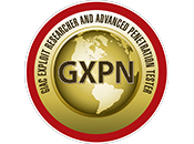 SANS GIAC Expert Researcher and Advanced Penetration Tester (GXPN) badge