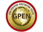 GIAC Certified Penetration Tester (GPEN) badge