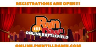PwnTillDawn Online Battlefield registration opening 2020
